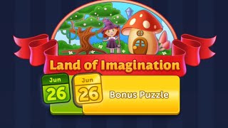 4 Pics 1 Word Land of Imagination Bonus June 26 2022 Answer screenshot 3