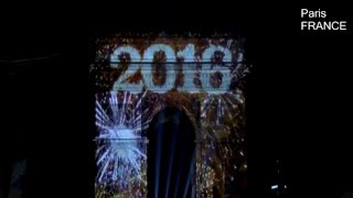 New Year 2016 fireworks & Celebration around the world