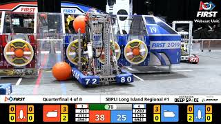 Quarterfinal 4 - 2019 SBPLI Long Island Regional #1