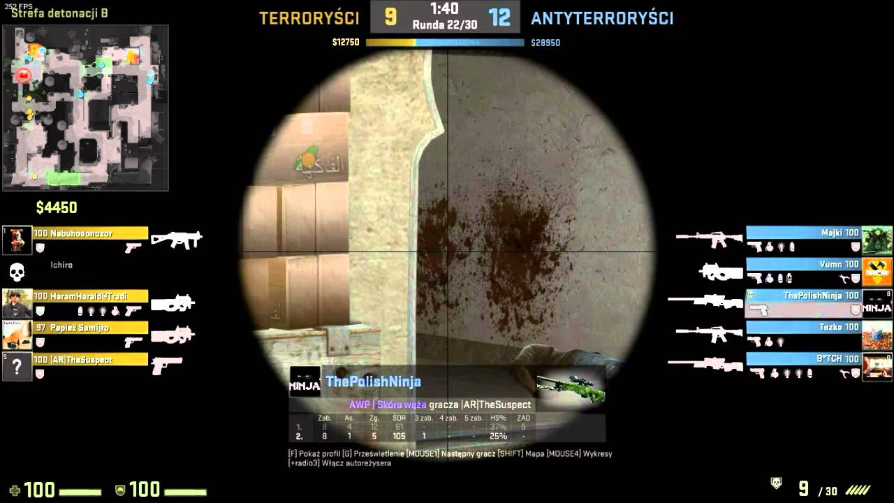 CS:GO - ThePolishNinja - Lucky Rounds
