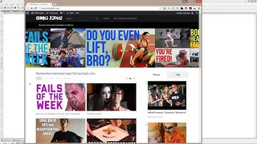 Video Blogster example with True Mag theme