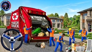 Garbage Truck Driving 2026 - Game New Extreme City Road Challenge! Dramp 3D Android Gameplay
