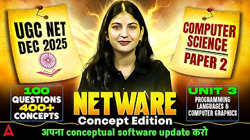 UGC NET Computer Science Unit 3 Programming Languages & Computer Graphics By Shahna Ma