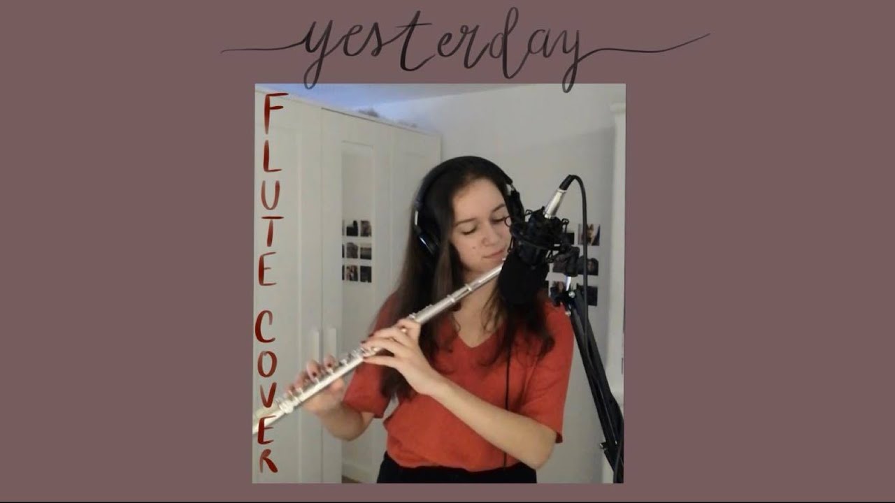 YESTERDAY - @TheBeatles (Flute Cover)  [Acoustic session]