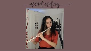 YESTERDAY - @TheBeatles (Flute Cover)  [Acoustic session]