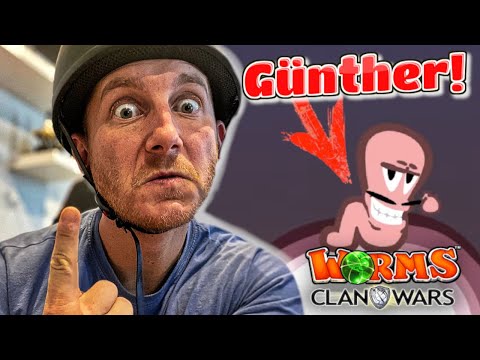 WURM GÜNTHER,  rastet komplett aus und zerstört alles und jeden! - Worms Clan Wars