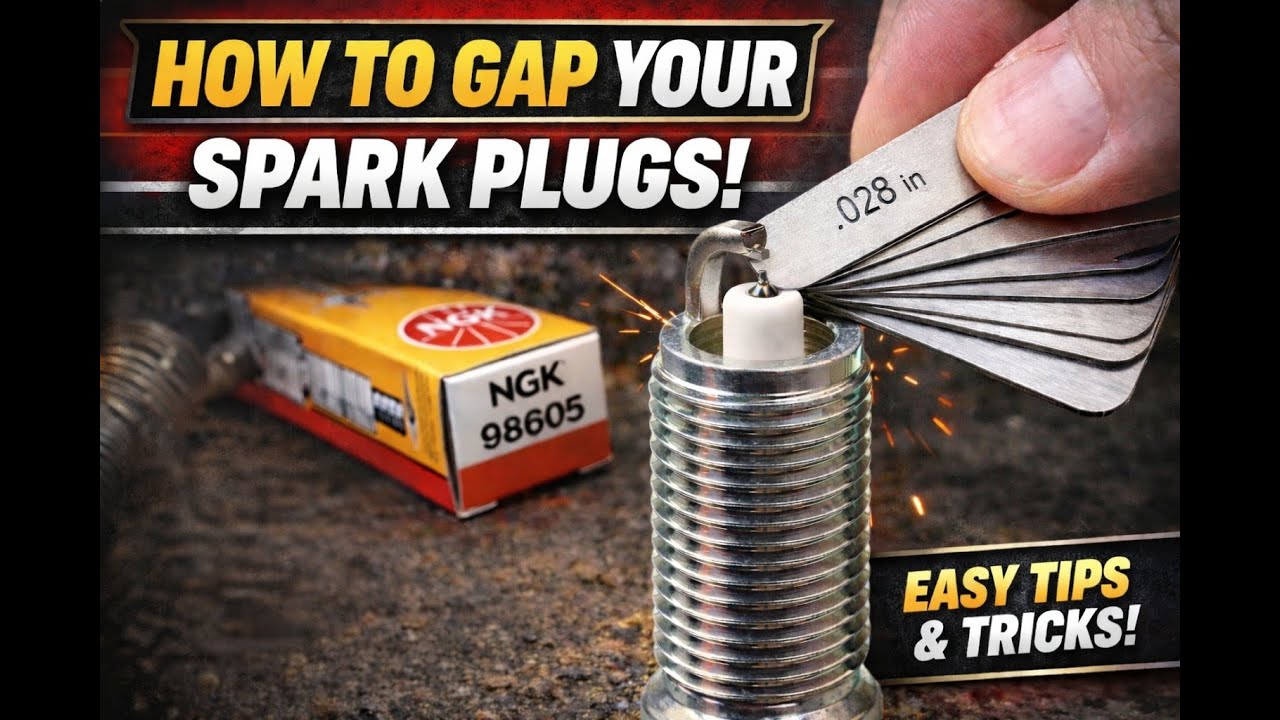 How To Gap Your Spark Plugs 101 - YouTube