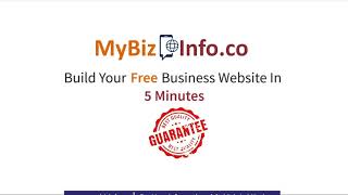 Build Your Business Website in Just 5 Min at MyBizInfo.Co
