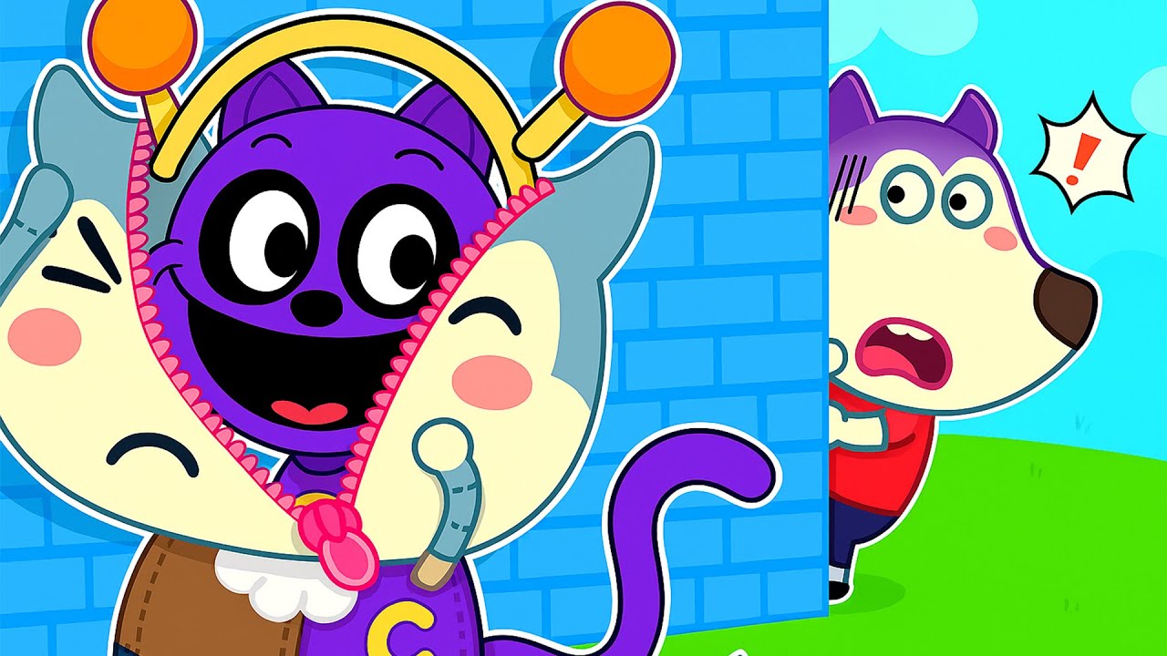 Catnap Disguises As Wolfoo To Fool Friends?! 😱 | Wolfoo and Friends!