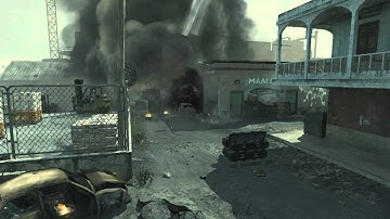 MW3 S&Z Idiot killt sich selbst mit Predator Rakete bei 1vs1