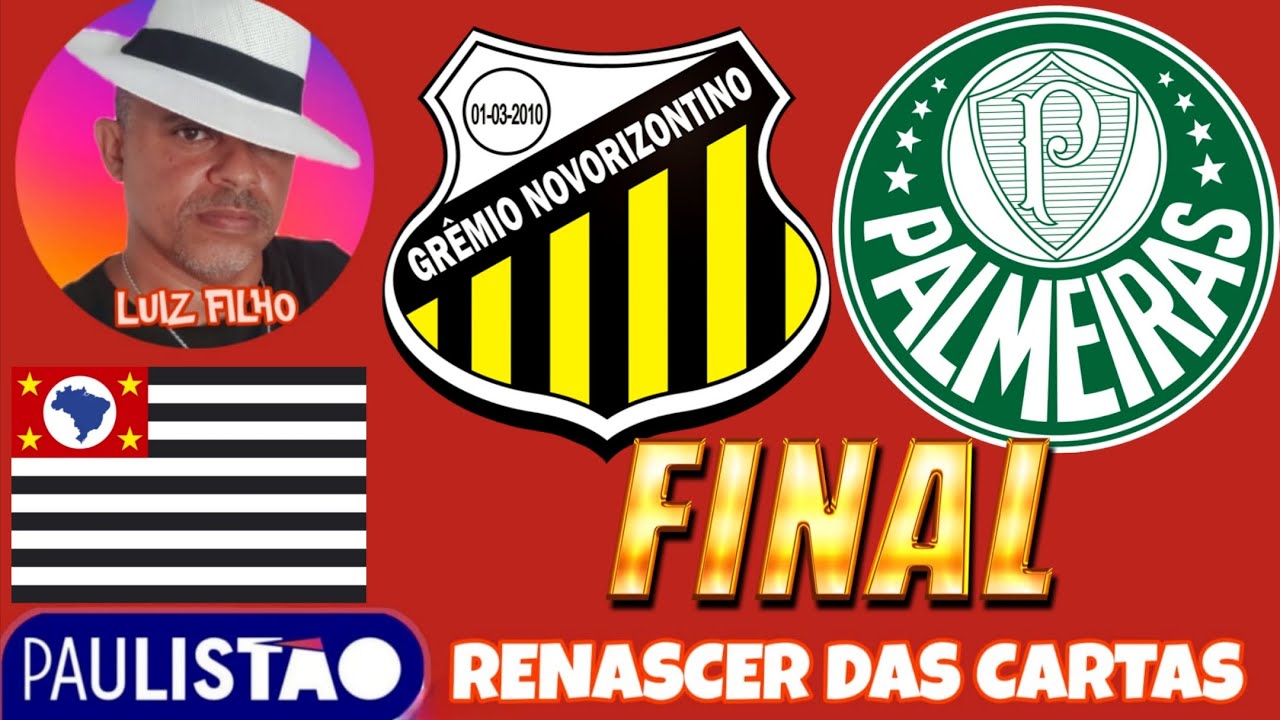 Previsão para o 2° jogo da decisão do Paulistão: Novorizontino X Palmeiras 