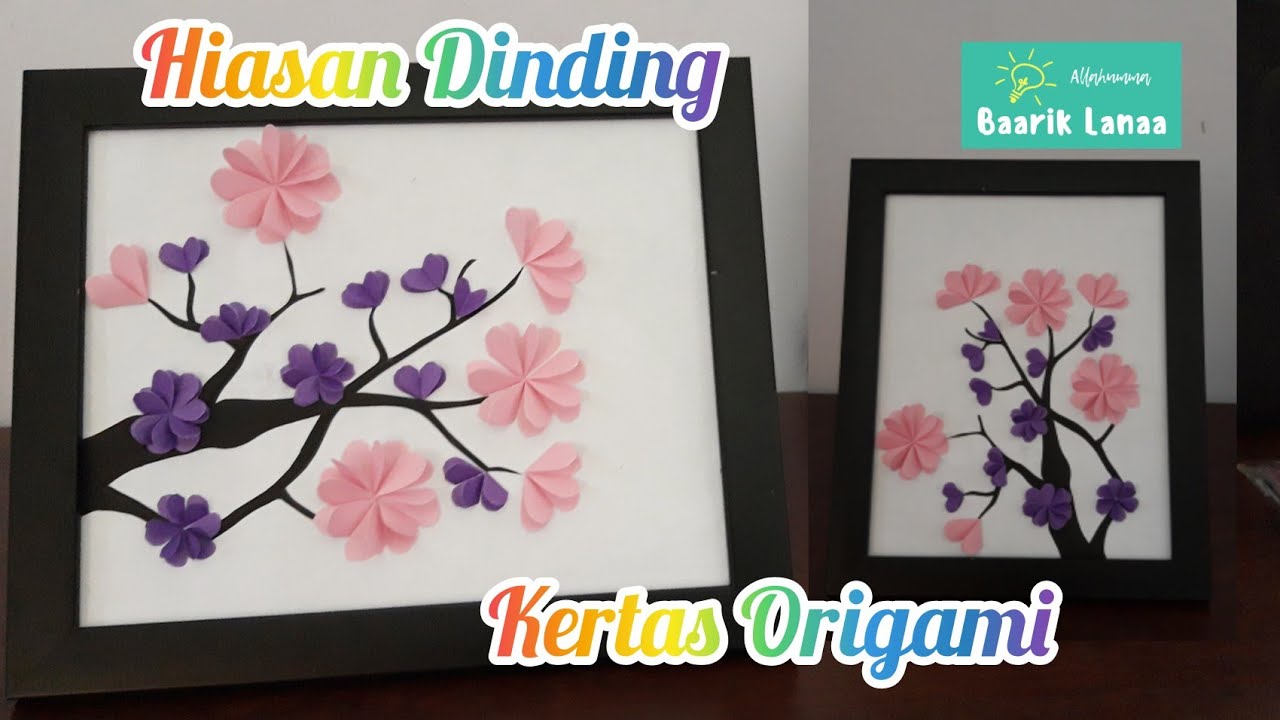  Hiasan  Dinding dari Kertas  Origami Cara Membuat Hiasan  