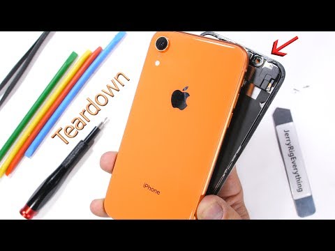 iPhone XR Teardown! - How to open the colored iPhone?