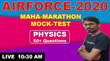 PHYSICS MAHA-MARATHON ( Mock-Test ) // By R.S Sir //@R.S SIR