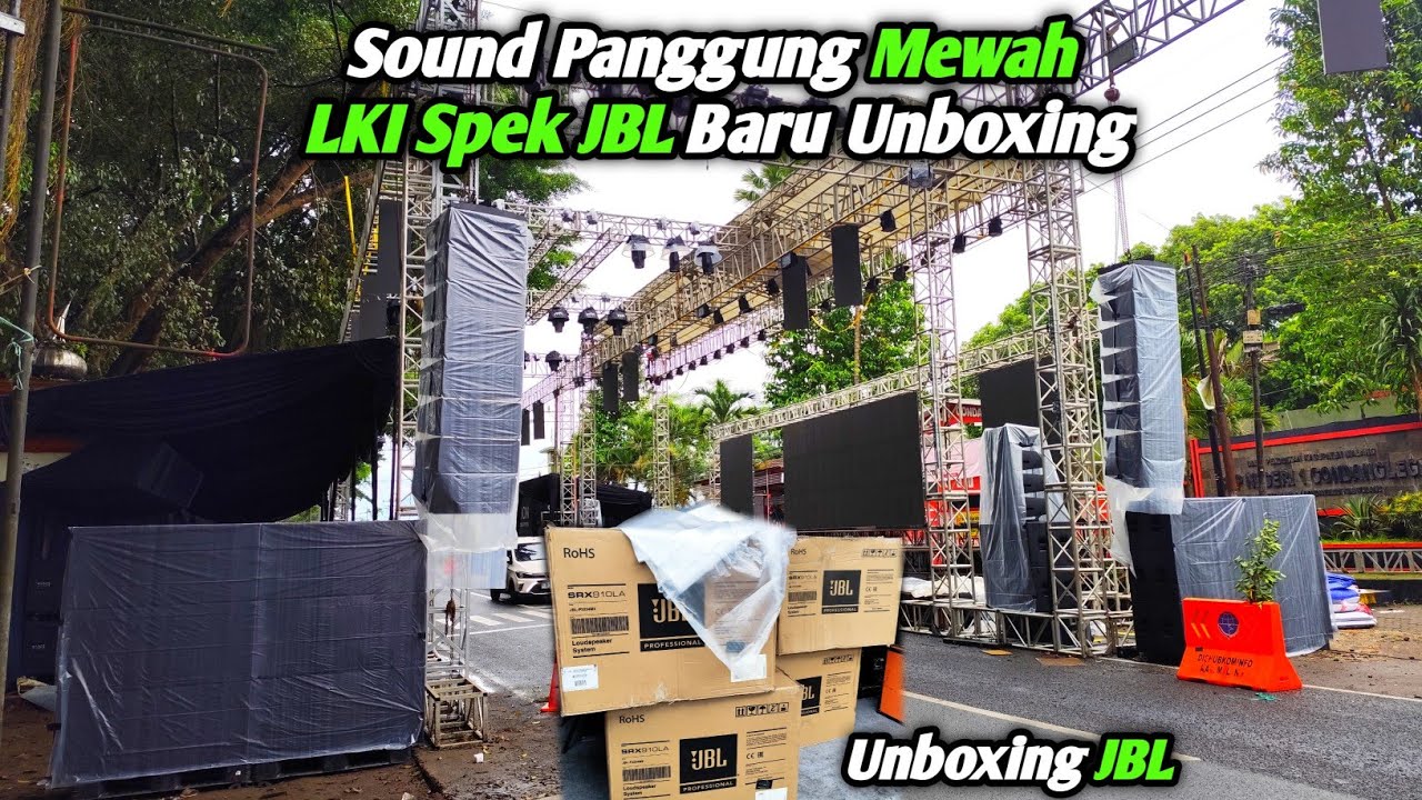 Edan😱 Spek Baru Full JBL Lki Production Di Pakaian Buat Sound Panggung Pesona Gondanglegi 2025..!!