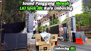 Crazy😱 New Full JBL Lki Production Specs in Clothing for Stage Sound Pesona Gondanglegi 2025..!!