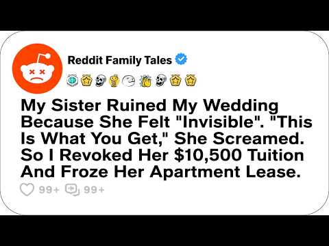 My Sister Ruined My Wedding Because She Felt "Invisible". "This Is What You... - Reddit Family Tales