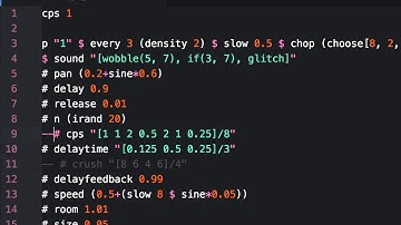 2018 11 25f live coding with tidalcycles