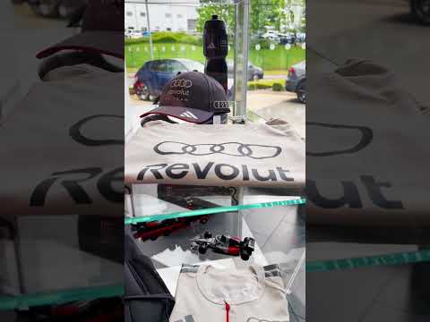 Showcasing the newest F1® merchandise in style!