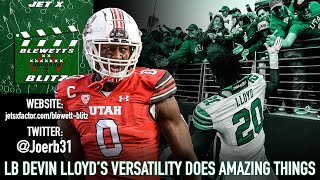 How Devin Lloyd's VERSATILITY Would BOOST NY Jets Defense | Blewett's Blitz Film Breakdown
