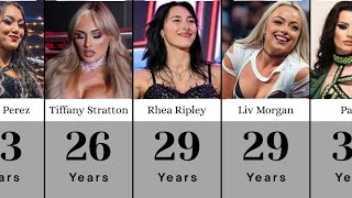 👑 Real Age of WWE Female Wrestlers in 2025 🔥 You’ll Be Surprised!