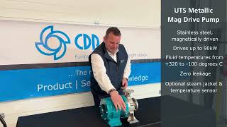 Product Focus – UTS Magnetic Drive Centrifugal Pump