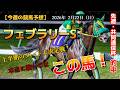 【今週の競馬】フェブラリーS＋小倉大賞典の最終結論！2026年2月22日中央競馬重賞予想。