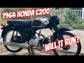 Can I Get this 1964 Honda C200 90cc Motorcycle Running!