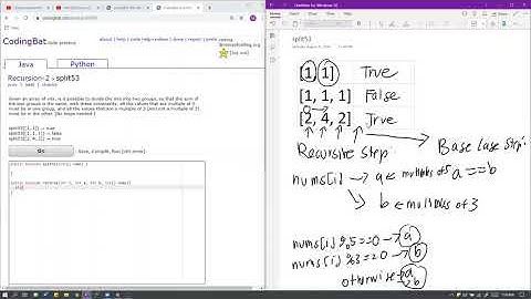 Recursion - 2 (split53) Java Solution || Codingbat.com