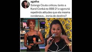 Solange Couto Criticou Karol conká 
