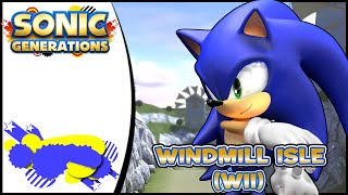 Sonic Generations (PC) Windmill Isle (Wii) Mod [1080p 60fps]