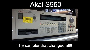 Akai S950 Part ONE: An introduction to the sampler that changed everything..