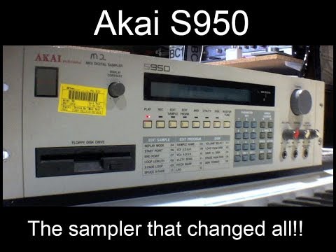 Akai S950 Part ONE: An introduction to the sampler that changed everything..