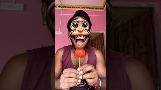 Baby Monkey Tastes a Lollipop... Then Bursts Into Laughter 😆🐵🍭😋