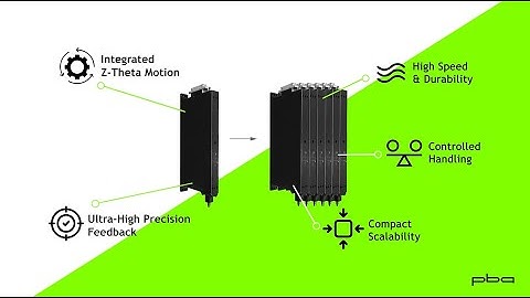 PBA Systems - Compact PPH, Integrated Z-Theta Picker Head Actuator