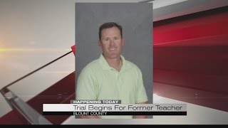 Former Teacher on trial