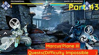 Shadow Fight 3 | Marcus'Plane III | Quests( Impossible Difficulty 👿)