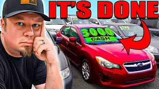 EVERYONE IS BROKE And The Car Market Is SCREAMING IT!