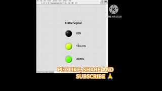 TRAFIC LIGHT SIGNAL USING LABVIEW