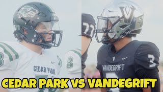 TXHSFB: Vandergrift vs Cedar Park || MUST SEE!!