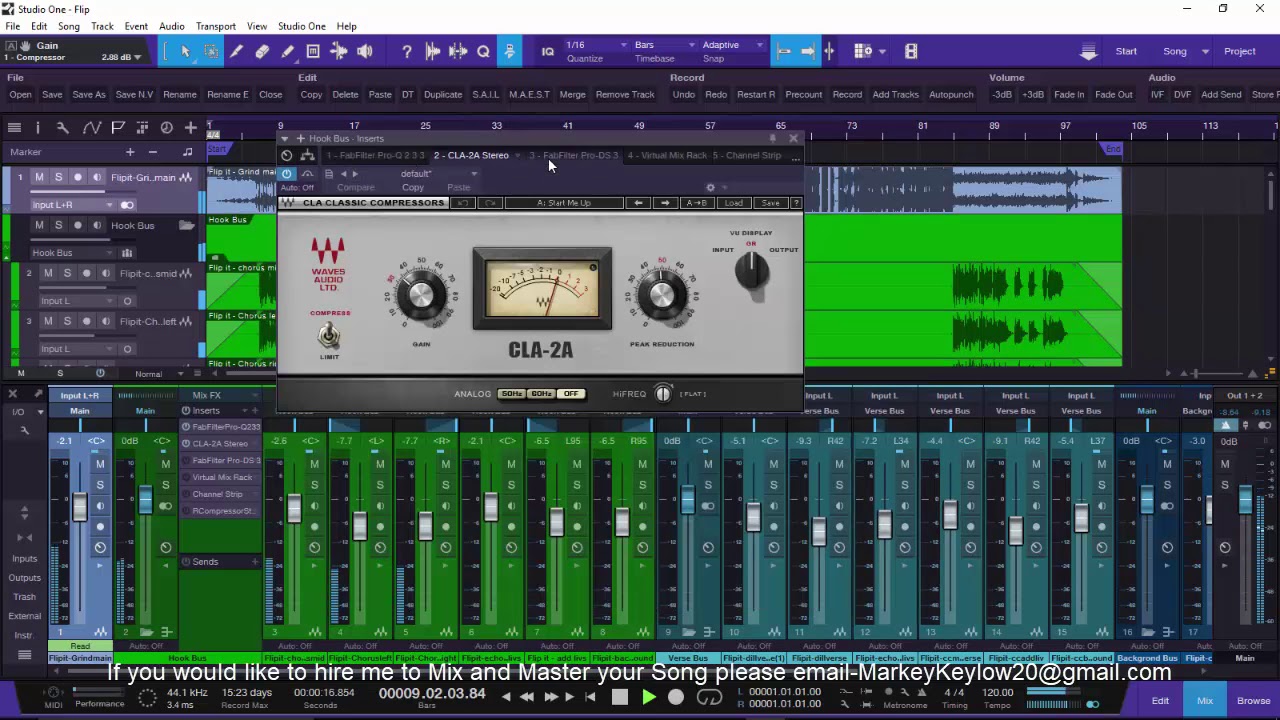 Presonus Studio One 3 How To Mix Hip-Hop|Rap Vocals "Flip It" Song By ...