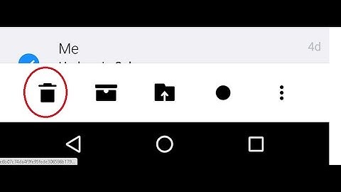 How to mass delete trash and other folders in Android Yahoo mail