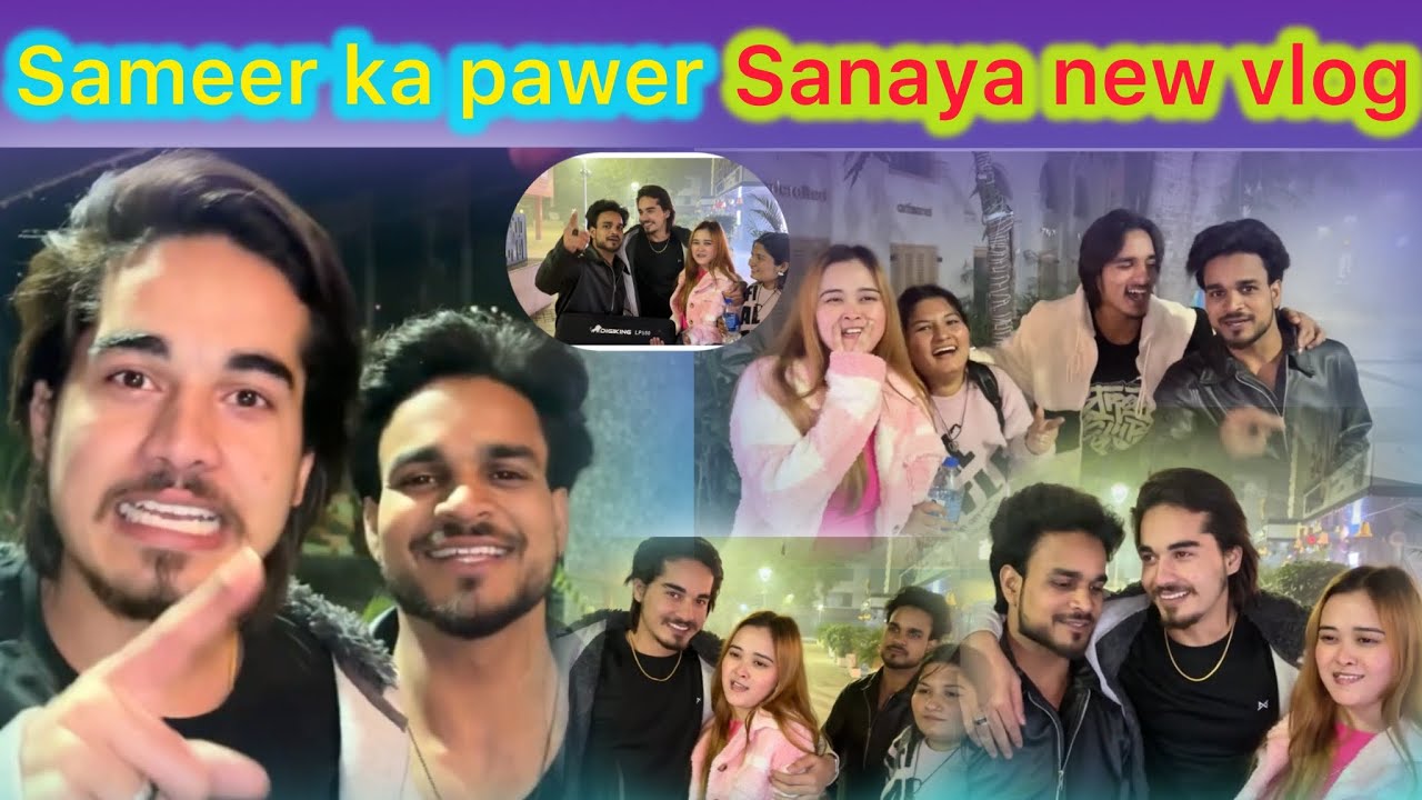 Sameer & Sanaya’s Crazy Day Out 😍 | Full Fun Vlog