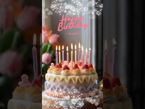 Happy birthday to you song 💖 White Heart #happybirthday #birthdaycake #birthdaysong #생일
