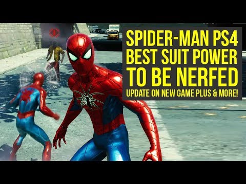 Spider Man PS4 New Game Plus FROM DEV, Suit Power Nerfed & More (Spiderman PS4 New Game Plus) - YouTube