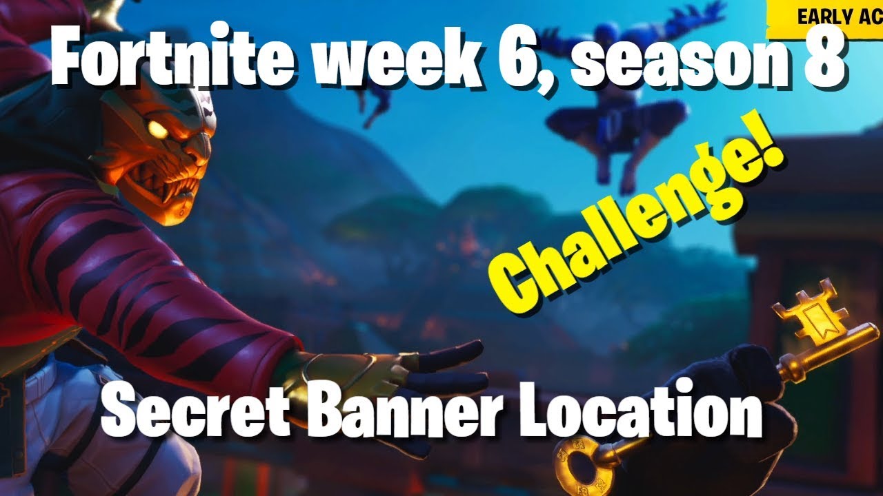 Fortnite Secret Banner - week 6, season 8