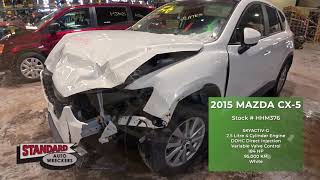 Used Auto Parts Inventory - Stock # HHM376 - 2015 Mazda CX 5