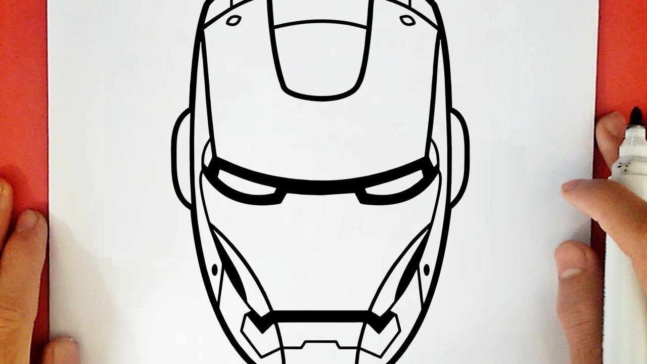 Comment Dessiner Iron Man Youtube