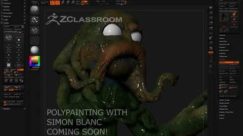 Making of No More Wine with Simon Blanc - Preview - ZBrush Tutorials ZClassroom.com