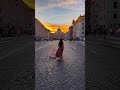 Sunset in Rome is pure magic #shorts #heaven #sunset #rome #travellife #wanderlust #happynewyear